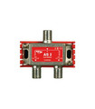 Repartidor 5-2400 MHz de 2/3/4/6 salidas, Conector tipo F, Paso de Corriente, Fte AS